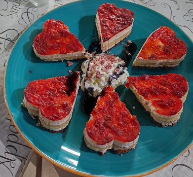 Tarta de corazón